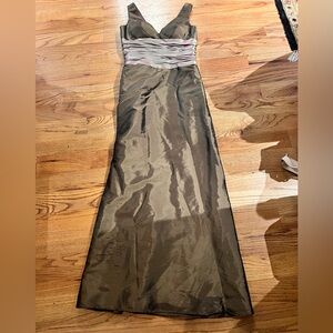 Elegant Bronze-ish brown Evening Gown